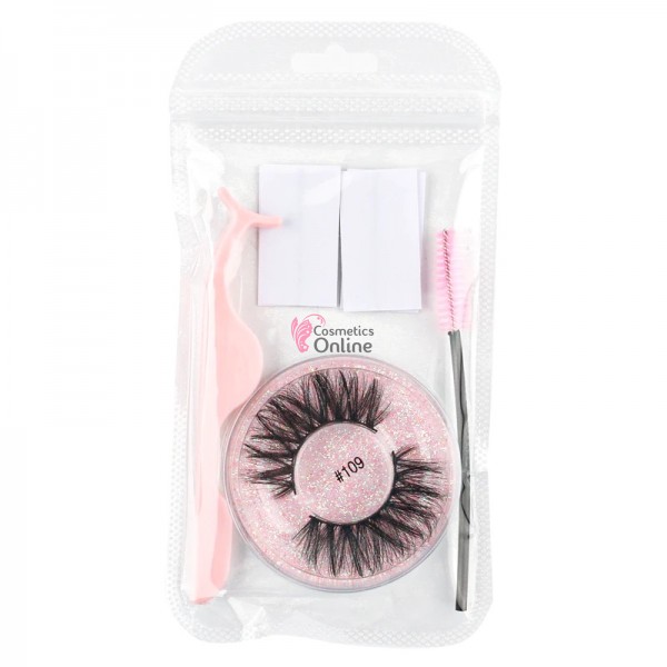 Gene false Amelie 3D tip banda de 1 pereche cod Kt109 + Accesorii